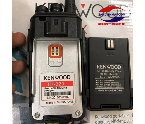Máy bộ đàm cầm tay Kenwood TK-320